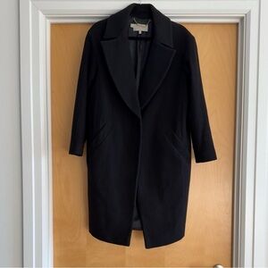 Hobbs London black wool coat